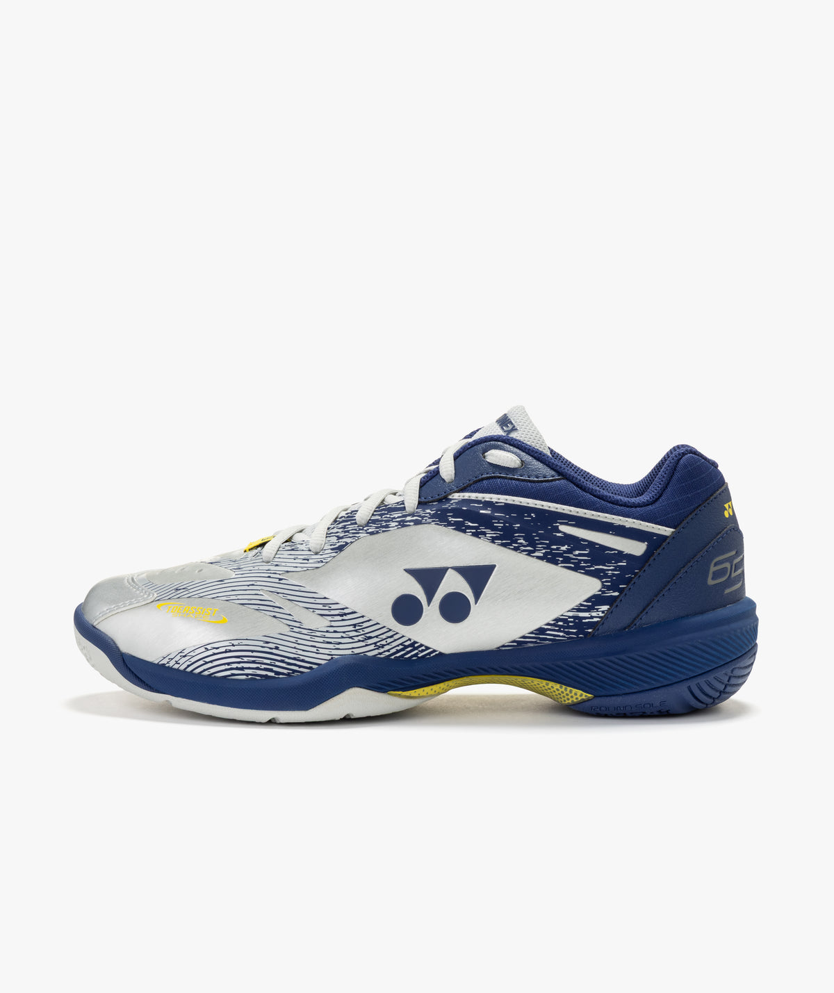 YONEX POWER CUSHION 65 Z VA WIDE– Viktor Axelsen Collection (Silver/Navy)- Unisex