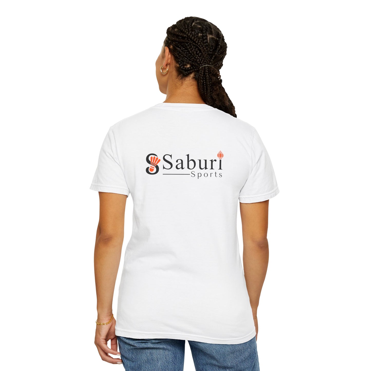 Saburi Sports Logo T-Shirt — Minimal Athletic Graphic Tee