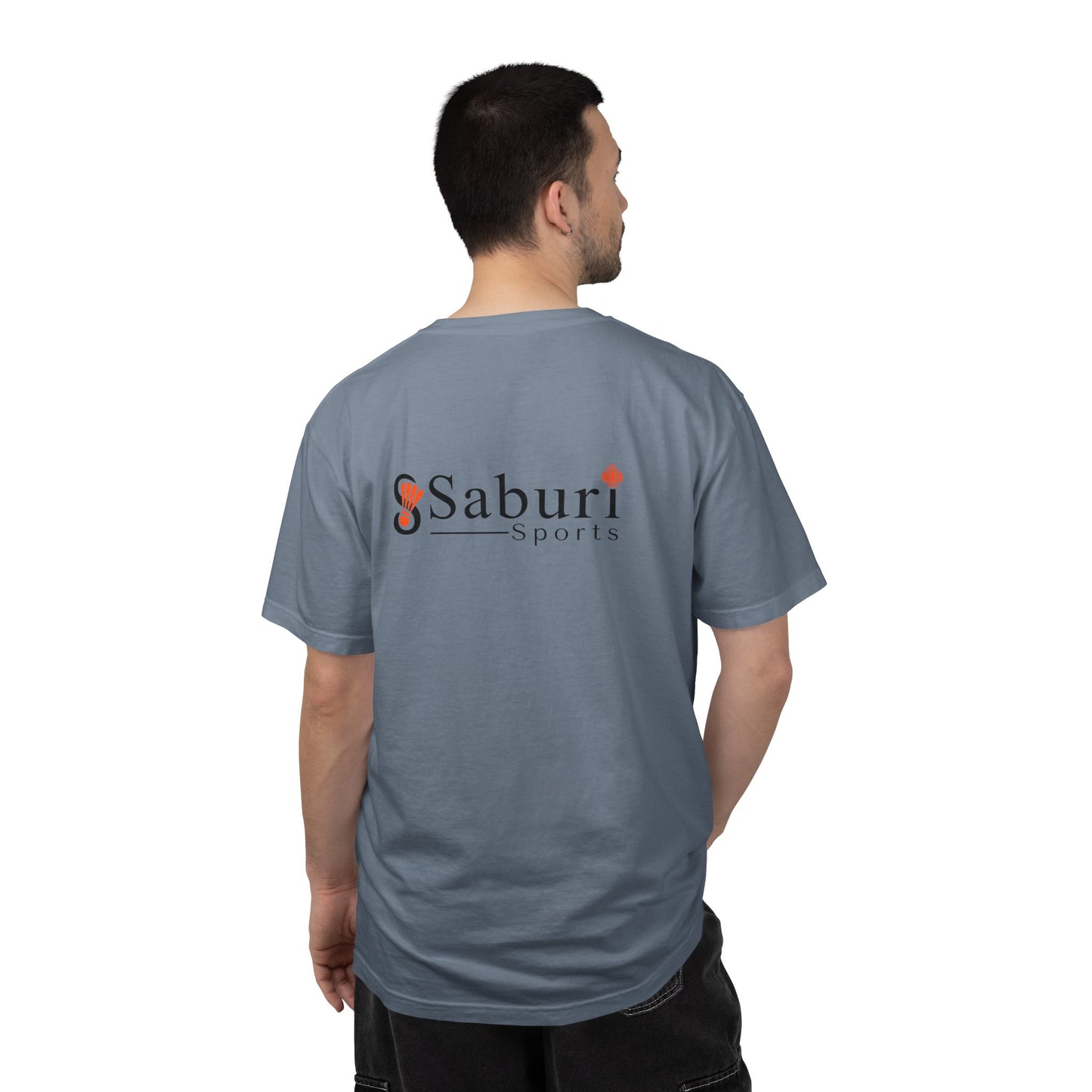 Saburi Sports Logo T-Shirt — Minimal Athletic Graphic Tee