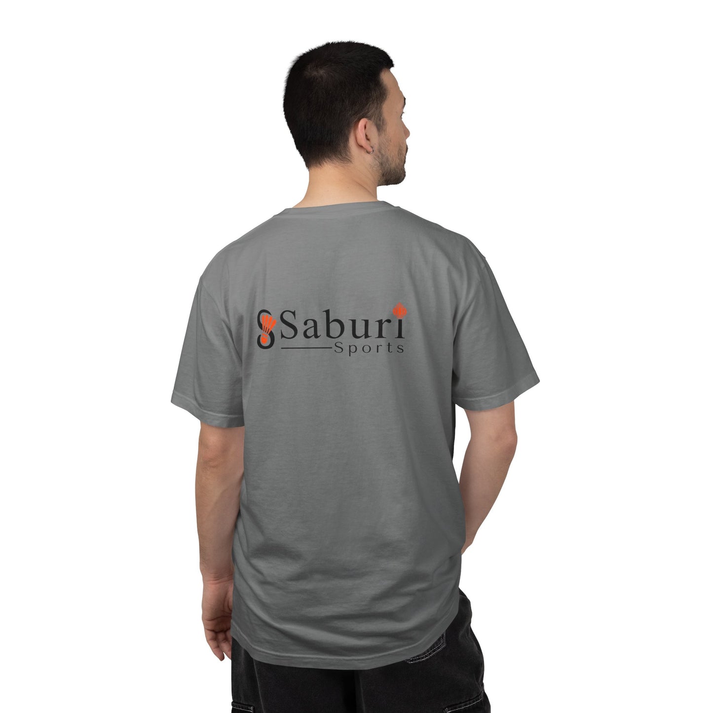 Saburi Sports Logo T-Shirt — Minimal Athletic Graphic Tee