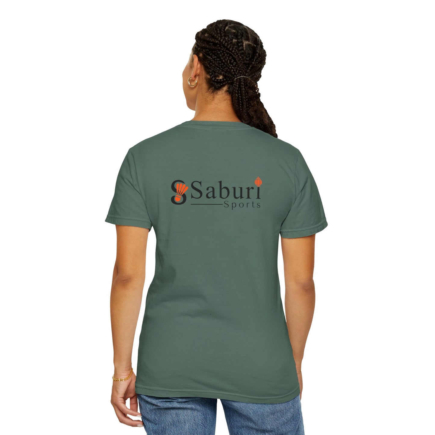 Saburi Sports Logo T-Shirt — Minimal Athletic Graphic Tee