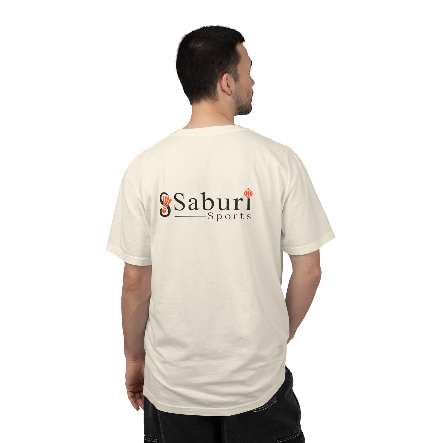 Saburi Sports Logo T-Shirt — Minimal Athletic Graphic Tee