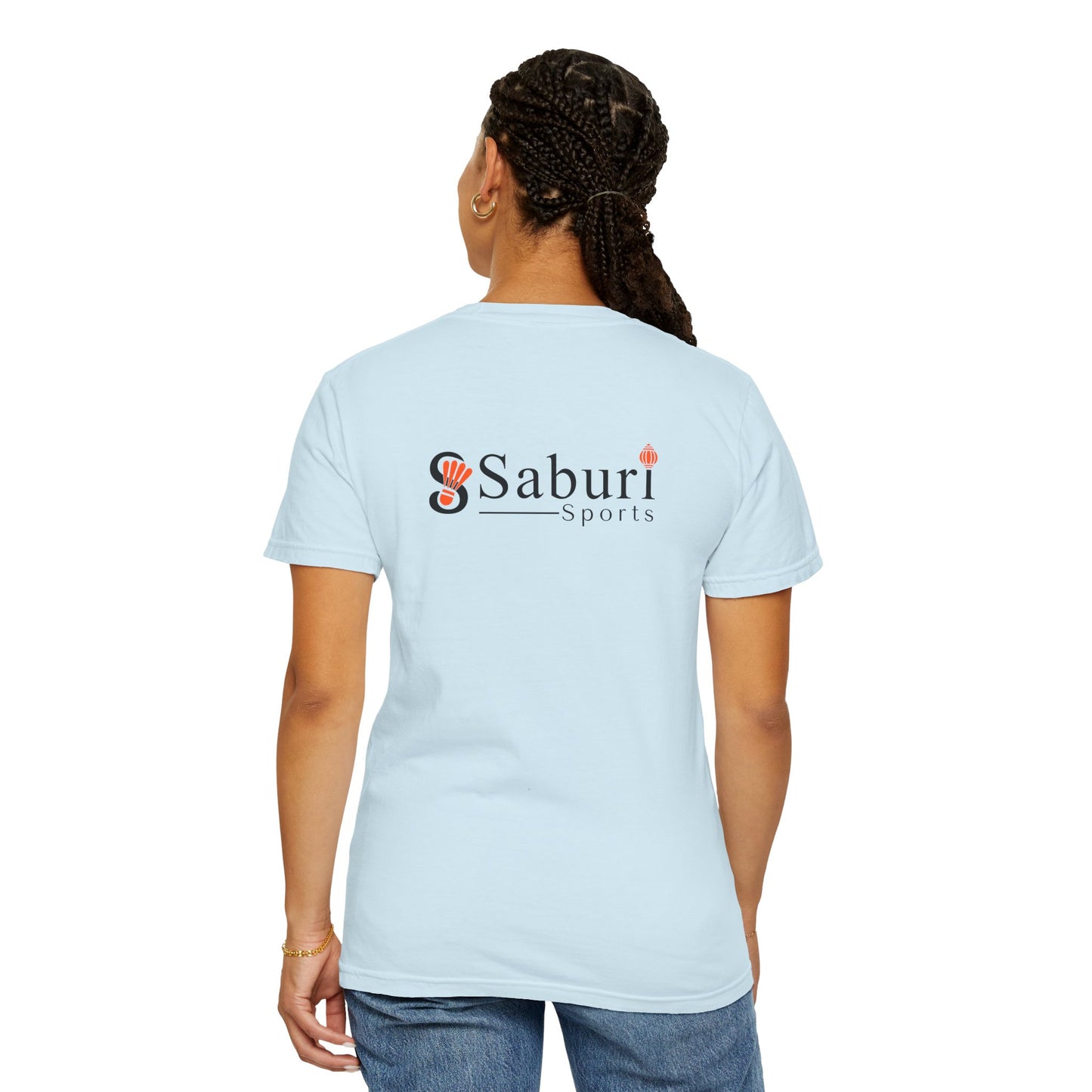 Saburi Sports Logo T-Shirt — Minimal Athletic Graphic Tee