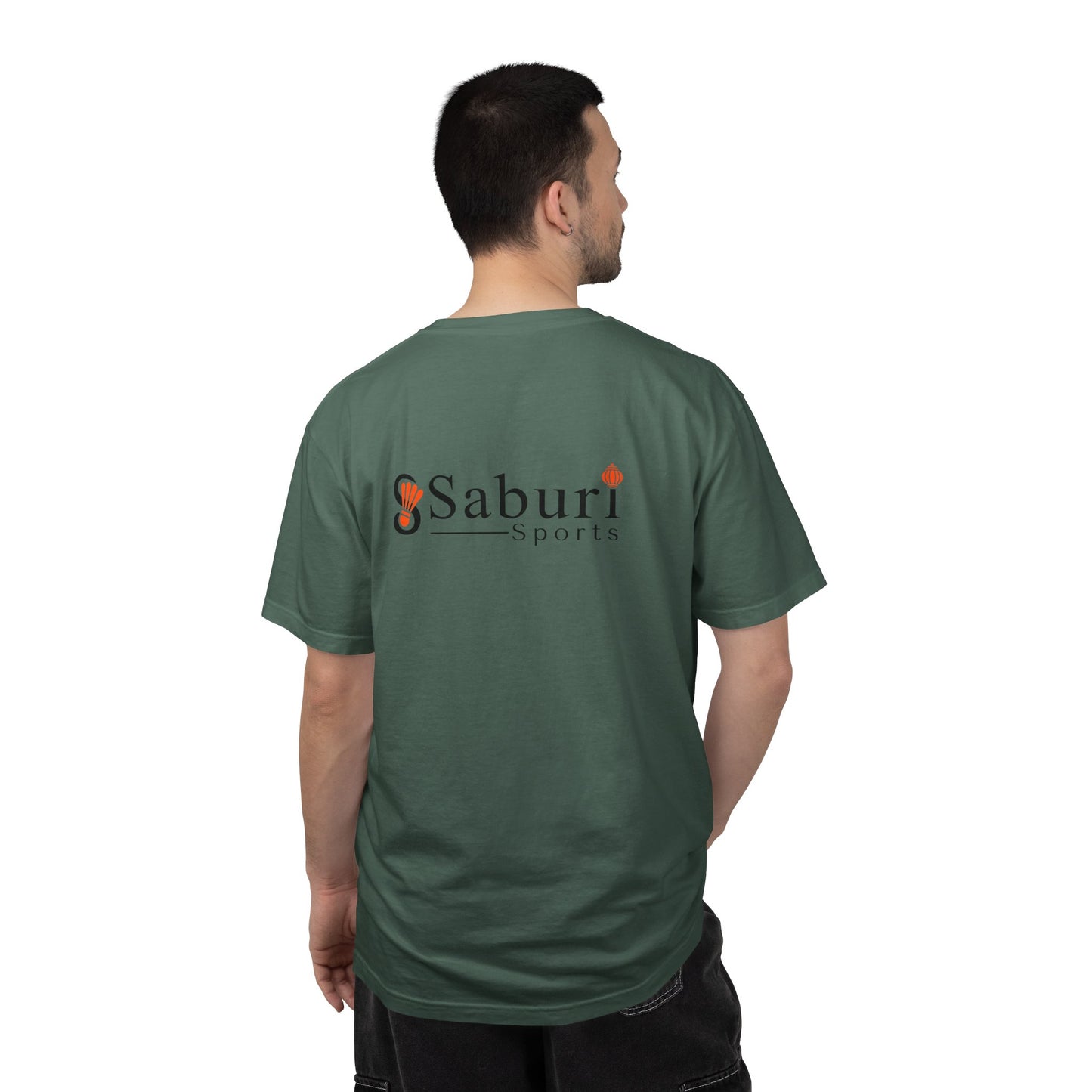 Saburi Sports Logo T-Shirt — Minimal Athletic Graphic Tee