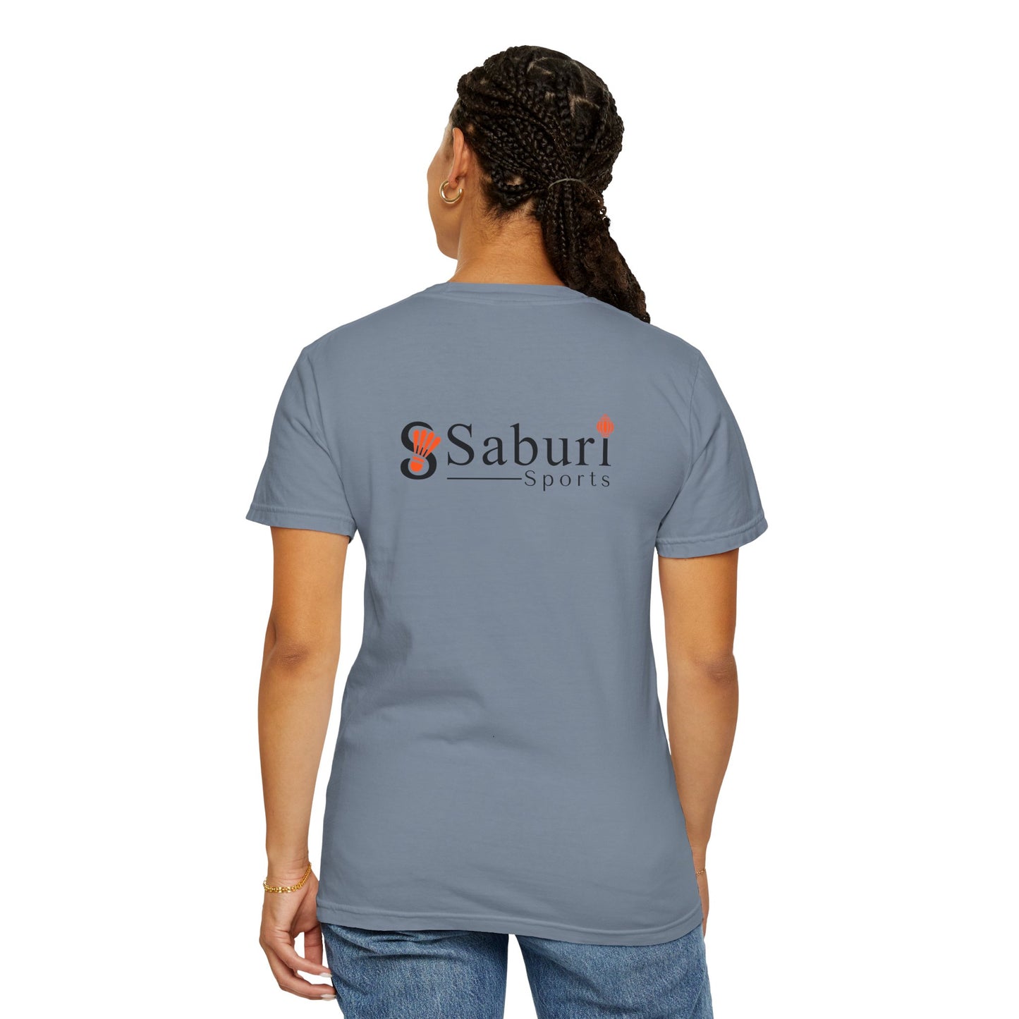 Saburi Sports Logo T-Shirt — Minimal Athletic Graphic Tee