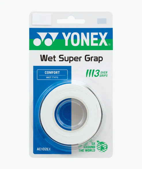 Super Grap Overgrip (3-Pack) White