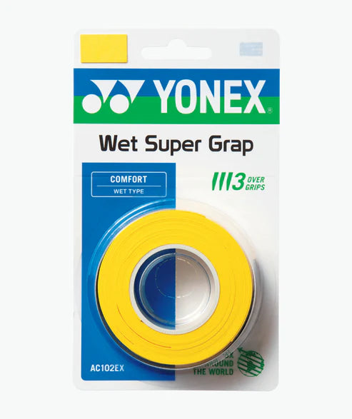 Super Grap Overgrip (3-Pack) Yellow