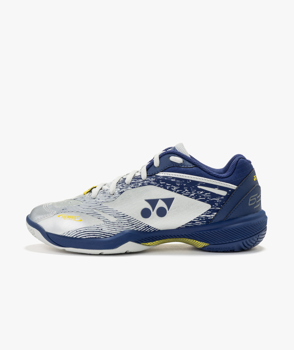 YONEX POWER CUSHION 65 Z VA WIDE– Viktor Axelsen Collection (Silver/Navy)- Unisex