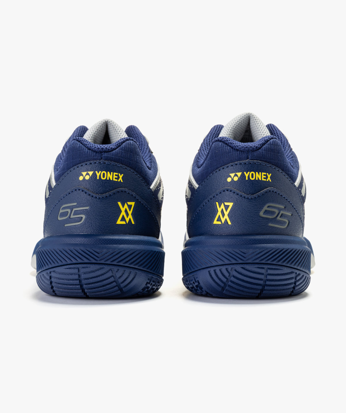 YONEX POWER CUSHION 65 Z VA WIDE– Viktor Axelsen Collection (Silver/Navy)- Unisex