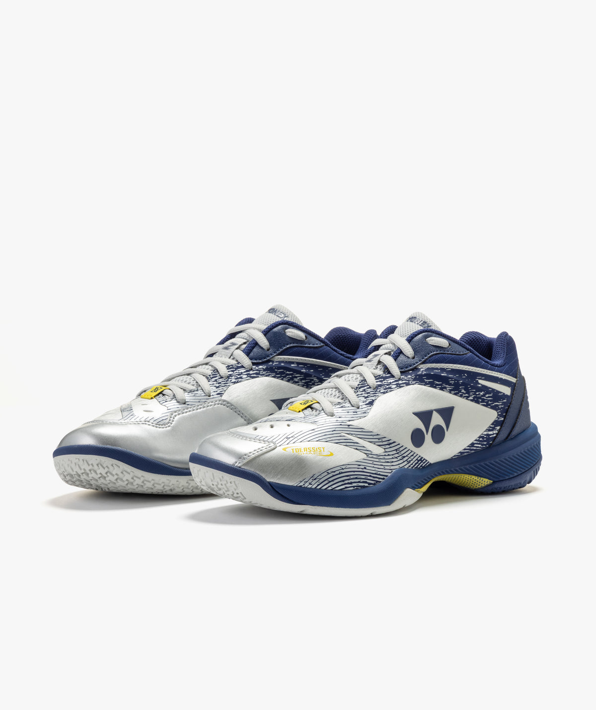 YONEX POWER CUSHION 65 Z VA WIDE– Viktor Axelsen Collection (Silver/Navy)- Unisex