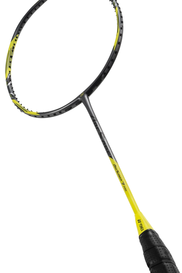 Yonex ARCSABER 7 PRO Badminton Racket – Gray/Yellow (4U G5)