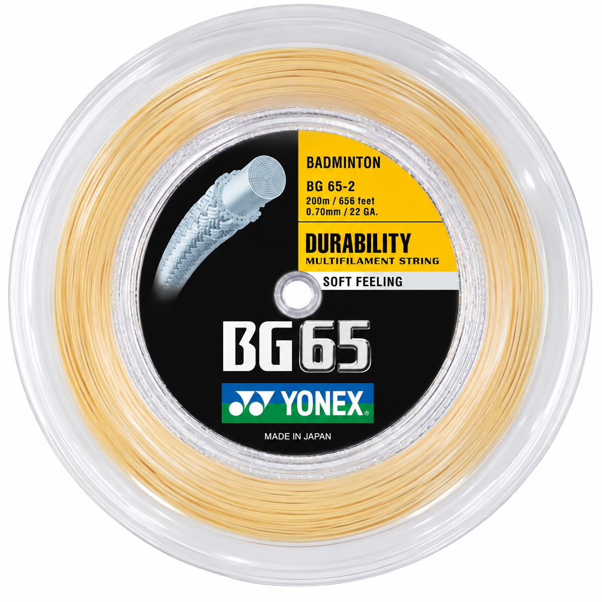 Yonex BG65 (Reel)