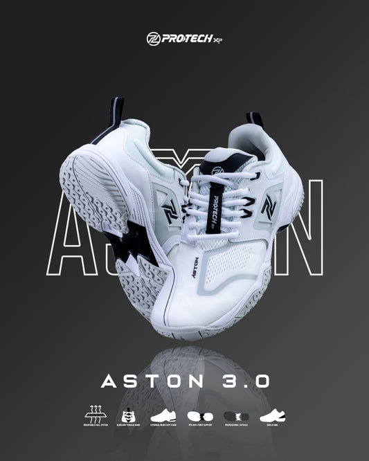 PROTECH Professional High End Badminton Court Shoes "ASTON 3.0"