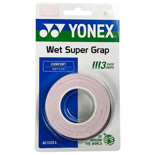 Super Grap Overgrip (3-Pack) Mist Pink